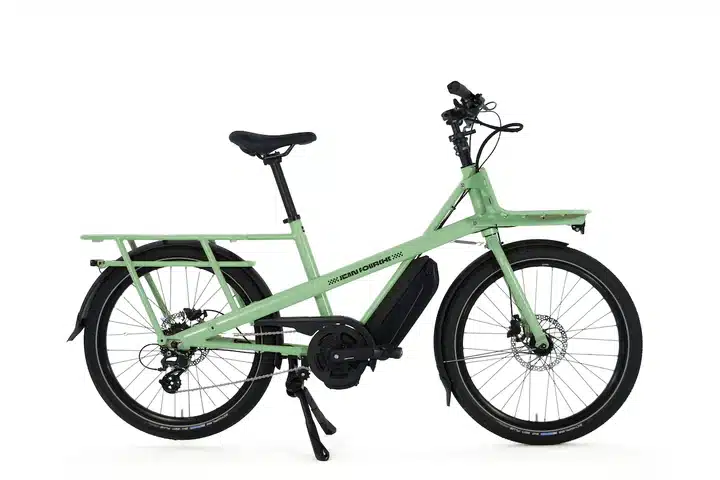 Le vélo électrique JEANFOURCHE Jean 2 vert pâle