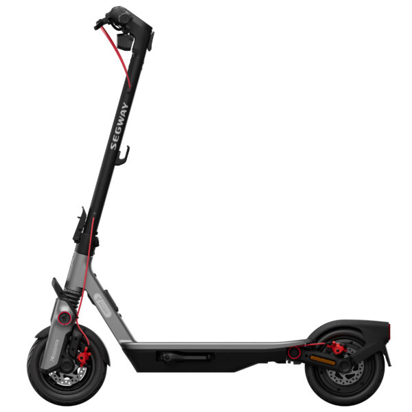 Vue de la Trottinette électrique Segway Ninebot F3 Pro E de côté