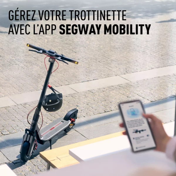Connectivité appli de la Trottinette électrique Ninebot F3