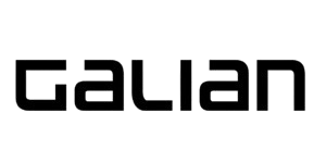Vue du logo de la marque de vélo Cargo Longtail Galian