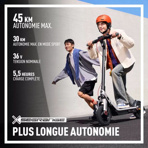 Trottinette électrique Ninebot E3 Pro infos techniques