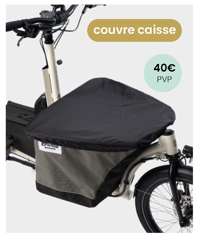 Visuel de la bâche couvrante imperméable de la caisse de transport du vélo Shwette Baggy