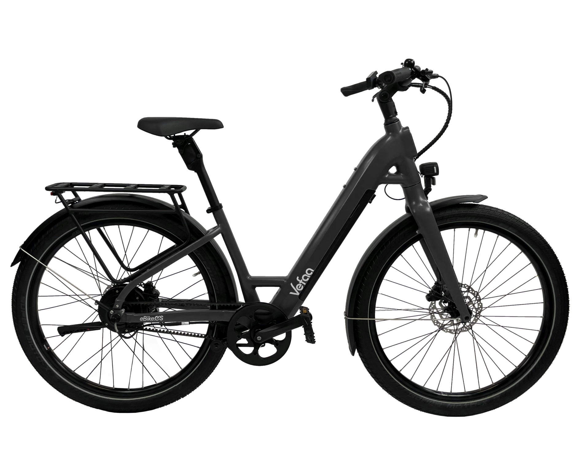 Le vélo électrique Bonjour en coloris noir