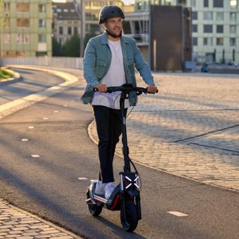 Trottinette électrique Ninebot Segway vendue par Le Cycle Nantais