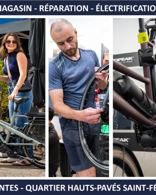 ☀️ Le Cycle Nantais reste ouvert tout l'été !
🚲 Du mardi au samedi, de 10h à 18h30, sans interruption.  🌞 Vous passez l'été à Nantes ? C'est le moment de venir nous rendre visite.  ⚡ Découvrez notre sélection de vélos électriques et vélos musculaires.  🔋 Envie de conserver votre vélo ? Découvrez nos solutions d'électrification de vélo musculaire. Donnez-lui une seconde vie.  🔧 Profitez aussi de l'été pour faire réparer ou entretenir votre vélo avant la rentrée. Notre atelier est à votre disposition.  📍 Retrouvez-nous en plein cœur de Nantes, dans le quartier Hauts-Pavés – Saint-Félix.  😊 Toute l'équipe du Cycle Nantais vous accueille avec plaisir tout l'été !  #LeCycleNantais #Nantes #Vélo #VéloÉlectrique #VAE #VéloMusculaire #ÉlectrificationVélo #TransformationVAE #RéparationVélo #AtelierVélo #EntretienVélo #CyclismeUrbain #MobilitéDouce #HautsPavés #SaintFélix #CommerceLocal #NantesCentre #BikeLife